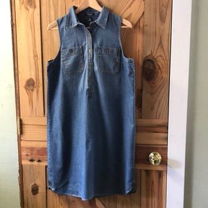 Chaps denim dress